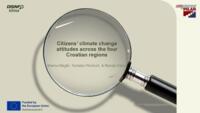 prikaz prve stranice dokumenta Citizens’ climate change attitudes across the four Croatian regions